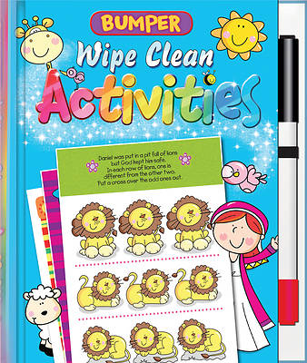 Picture of Bumper Wipe Clean Activities [With Marker]