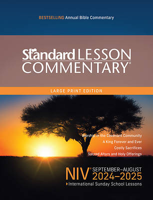 Picture of NIV Standard Lesson Commentary Large Print 2024-2025