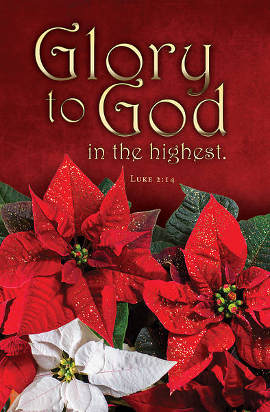 Picture of Glory To God Christmas Regular Size Bulletin