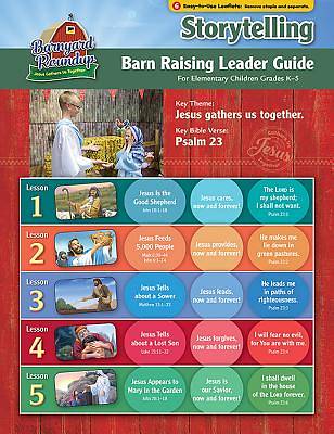 Picture of Vacation Bible School (VBS) 2016 Barnyard Roundup Barn Raising Storytelling Guide (CD)