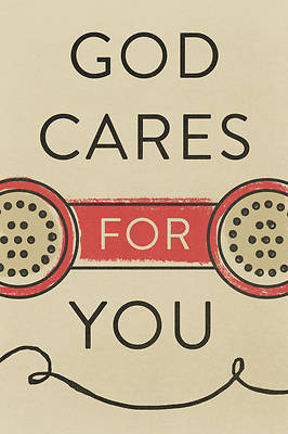 Picture of God Cares for You (Pack of 25)