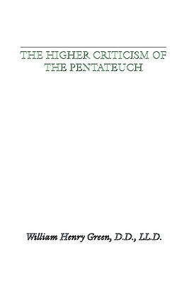 Picture of Higher Criticism of the Pentateuch