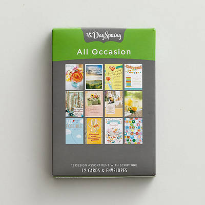 Picture of All Occasion - Blessings Boxed Cards Assorted  (Box 12)