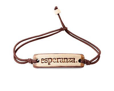 Picture of Inspirational Clay Wrist Band - Esperanza