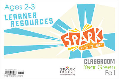 Picture of Spark Classroom Ages 2-3 Learner Leaflet Year Green Fall