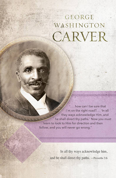 Picture of George Washington Carver Proverbs 3:6 (KJV) African American Heritage Regular Size Bulletin