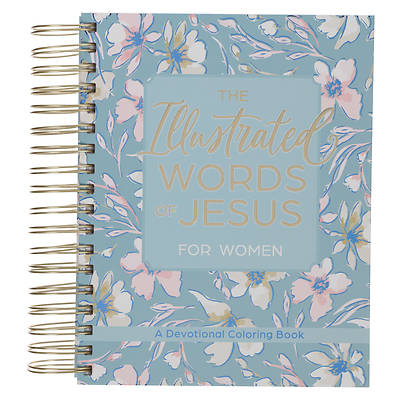 Coloring Devotional Illustrated Words of Jesus for Women