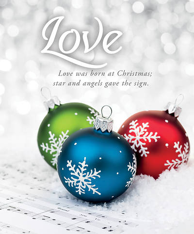 Picture of Advent Love Week 4 Ornament Bulletin Legal