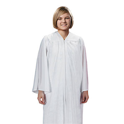 Picture of Cambridge White Confirmation Robe - Medium