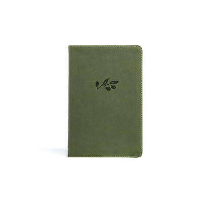 Picture of KJV Thinline Bible, Olive Leathertouch