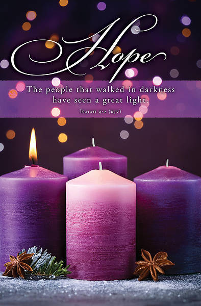 Hope Great Light Advent Bulletin