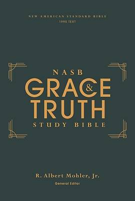 Picture of Nasb, the Grace and Truth Study Bible, Hardcover, Green, Red Letter, 1995 Text, Comfort Print