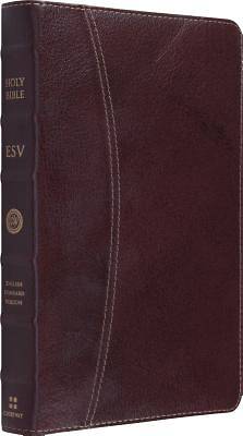 Picture of ESV Vintage Thinline Bible (Cowhide, Chestnut, Hemisphere Design)