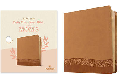 Picture of Dayspring Daily Devotional Bible for Moms, NLT (Leatherlike, Camel)