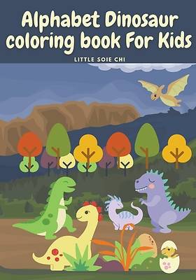 Picture of Alphabet Dinosaur Coloring Book for Kids