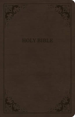 Picture of CSB Thinline Bible, Brown Leathertouch, Value Edition