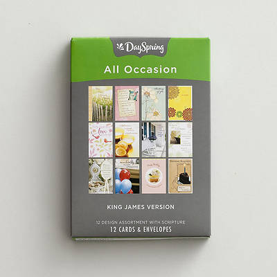 Picture of All Occasion KJV Boxed Cards Assorted (Box 12)
