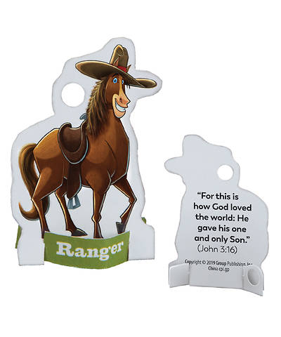 Picture of Vacation Bible School (VBS) 2019 Yee-Haw Bible Memory Buddies (pkg of 5)