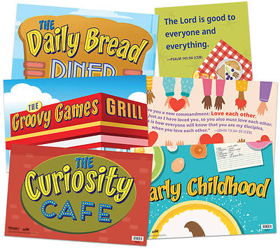 Picture of Vacation Bible School VBS 2027 Tablemakers Posters Pack of 6