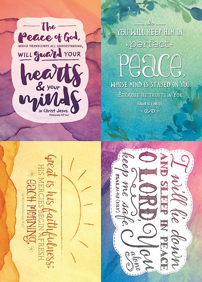 Picture of Watercolor Wishes Encouragement Boxed Cards