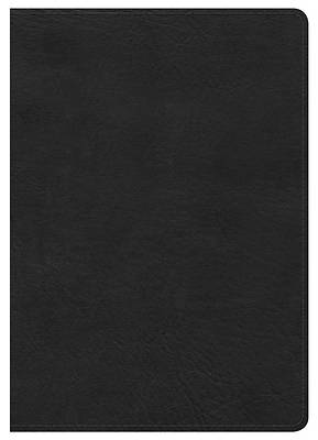 Picture of NKJV Large Print Compact Reference Bible, Black Leathertouch