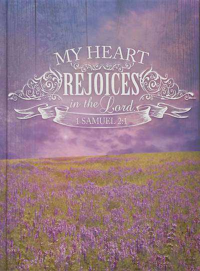 Picture of Journal - Hardcover - Purple My Heart Rejoices