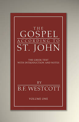 Picture of The Gospel According to St. John, Volume 1