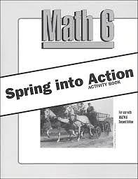 Picture of Math 6 Spring Into Action Activity Book