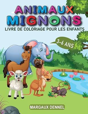 Picture of Animaux Mignons Livre De Coloriage Pour Les Enfants 3-6 Ans