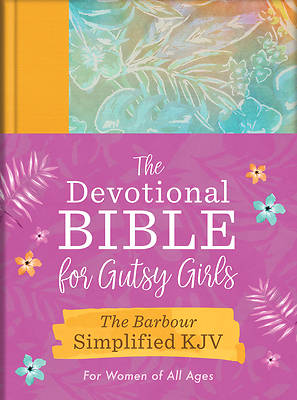 Picture of The Devotional Bible for Gutsy Girls--The Barbour Simplified KJV