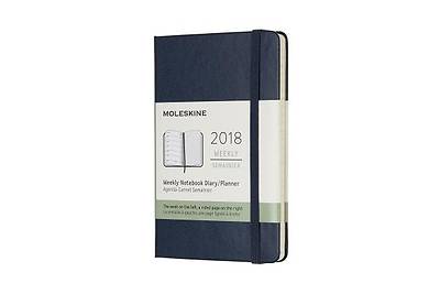 Picture of Moleskine 12 Month Weekly Planner, Pocket, Sapphire Blue, Hard Cover (3.5 X 5.5)