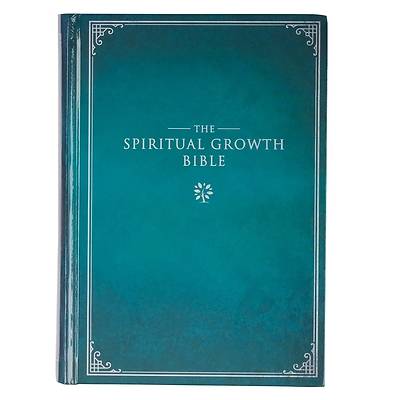 Picture of The Spiritual Growth Bible, Study Bible, NLT - New Living Translation Holy Bible, Hardcover, Teal