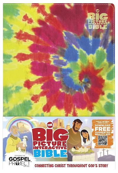 Picture of The Big Picture Interactive Bible for Kids, Multicolor Tie-Dye Leathertouch