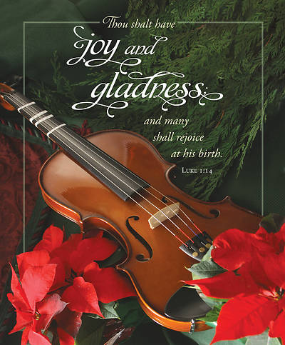 Picture of Joy and Gladness Christmas Legal Size Bulletin