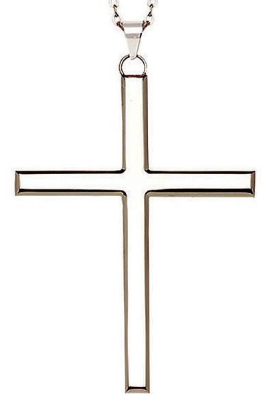 Picture of Stainless Steel Pectoral Latin Cross