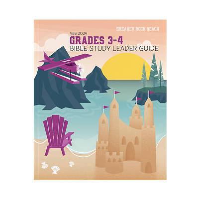 Picture of Vacation Bible School VBS 2024 Breaker Rock Beach Grades 3-4 Bible Study Leader Guide