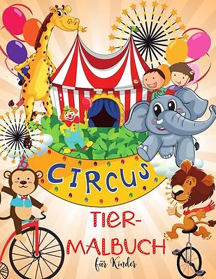 Picture of Circus Tiere Malbuch für Kinder