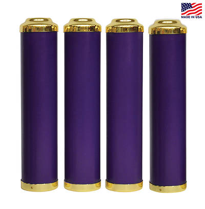 Picture of Advent Tube Candle Sleeves - 4 Purple