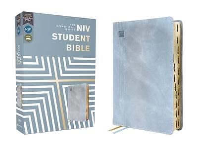 Picture of Niv, Student Bible, Leathersoft, Teal, Thumb Indexed, Comfort Print