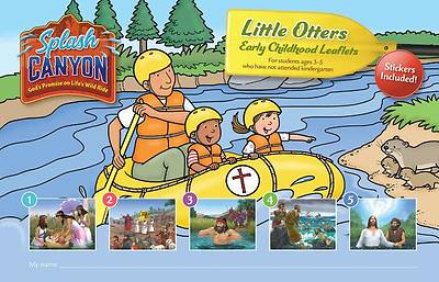 Picture of Vacation Bible School (VBS) 2018 Splash Canyon Early Childhood Leaflets and Stickers