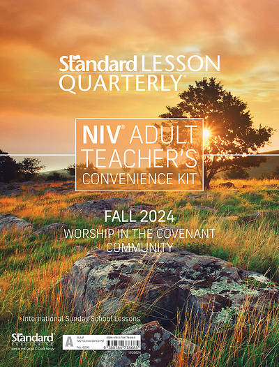 Picture of Standard Lesson Quarterly NIV Adult Teacher Kit Fall