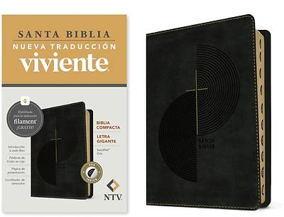 Picture of Biblia Compacta Ntv, Letra Gigante Con Filament (Sentipiel, Gris, Índice, Letra Roja)