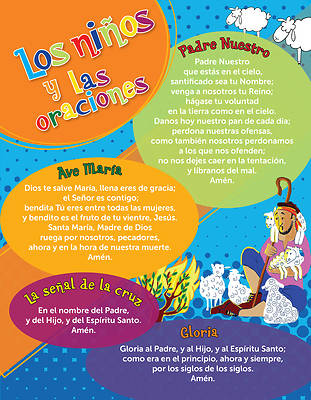 Picture of Los Ninos y Las Oraciones - Prayer Card - Spanish
