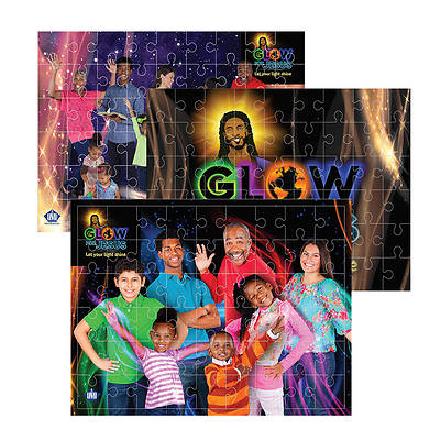 Picture of Vacation Bible School (VBS) 2017 Glow For Jesus Puzzle (Pack of 3)