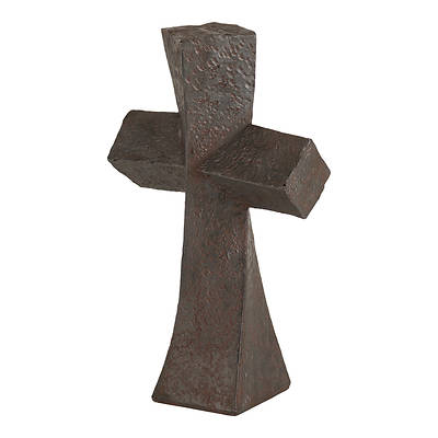 Picture of Tabletop Weathered Metal Look Cross 8 1/2"