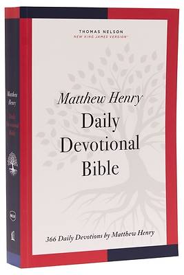 Picture of Nkjv, Matthew Henry Daily Devotional Bible, Paperback, Red Letter, Comfort Print