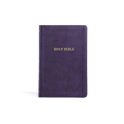 Picture of KJV Thinline Bible, Purple Leathertouch