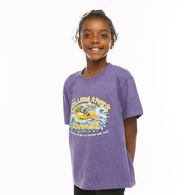 Picture of Vacation Bible School (VBS) 2018 Rolling River Rampage Child T-Shirt Size XS