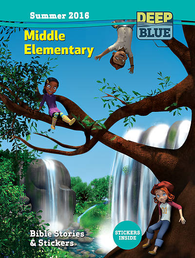 Picture of Deep Blue Middle Elementary Bible Stories & Stickers Summer 2016