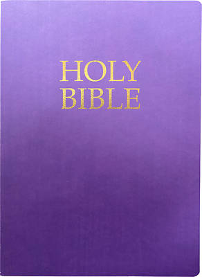 Picture of Kjver Holy Bible, Large Print, Royal Purple Ultrasoft